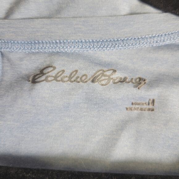 Eddie Bauer Active Tank Sleeveless Shirt Athletic Running Womens M Blue Stretchy - Picture 4 of 6